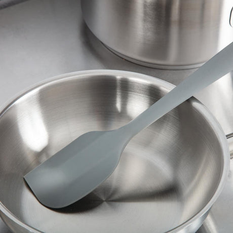 Grande spatule en silicone résistant à la chaleur Vogue grise - FRANCE CHR