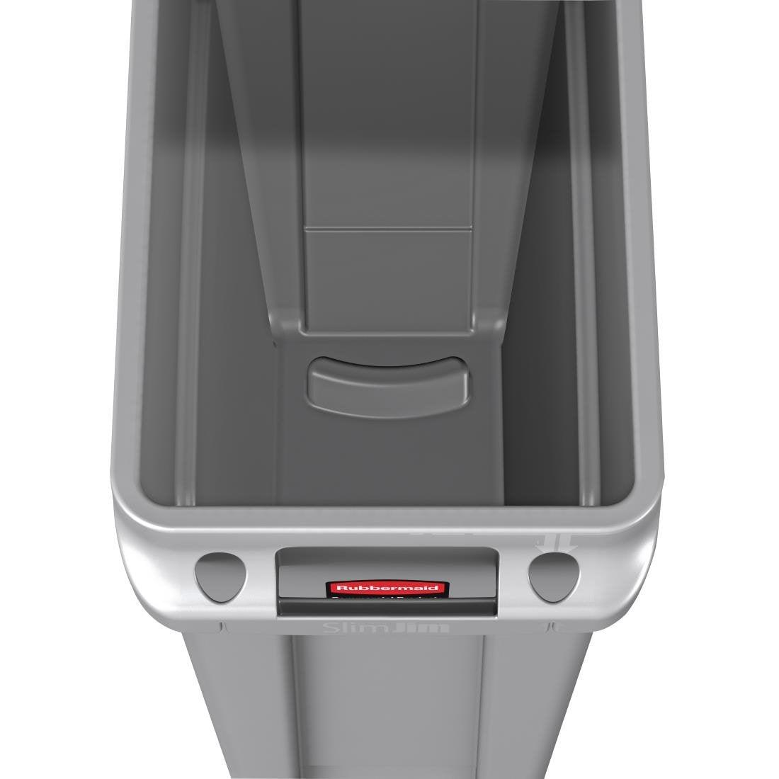Conteneur Rubbermaid Slim Jim 87L - FRANCE CHR