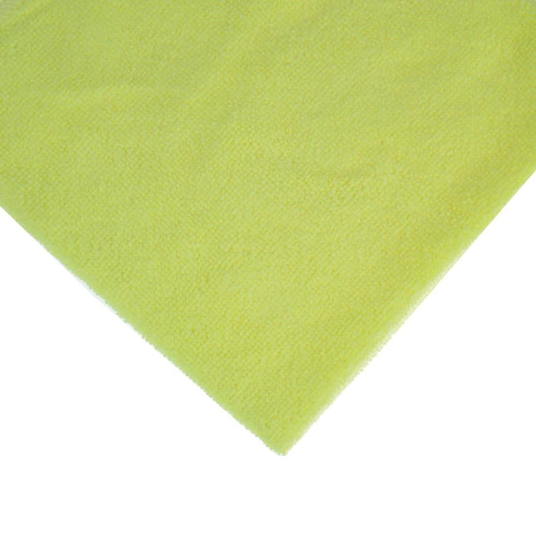Chiffons microfibres Jantex jaunes (Lot de 5) - FRANCE CHR
