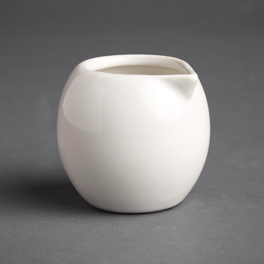 Pots à lait Olympia Café blancs 70ml (lot de 6) - FRANCE CHR