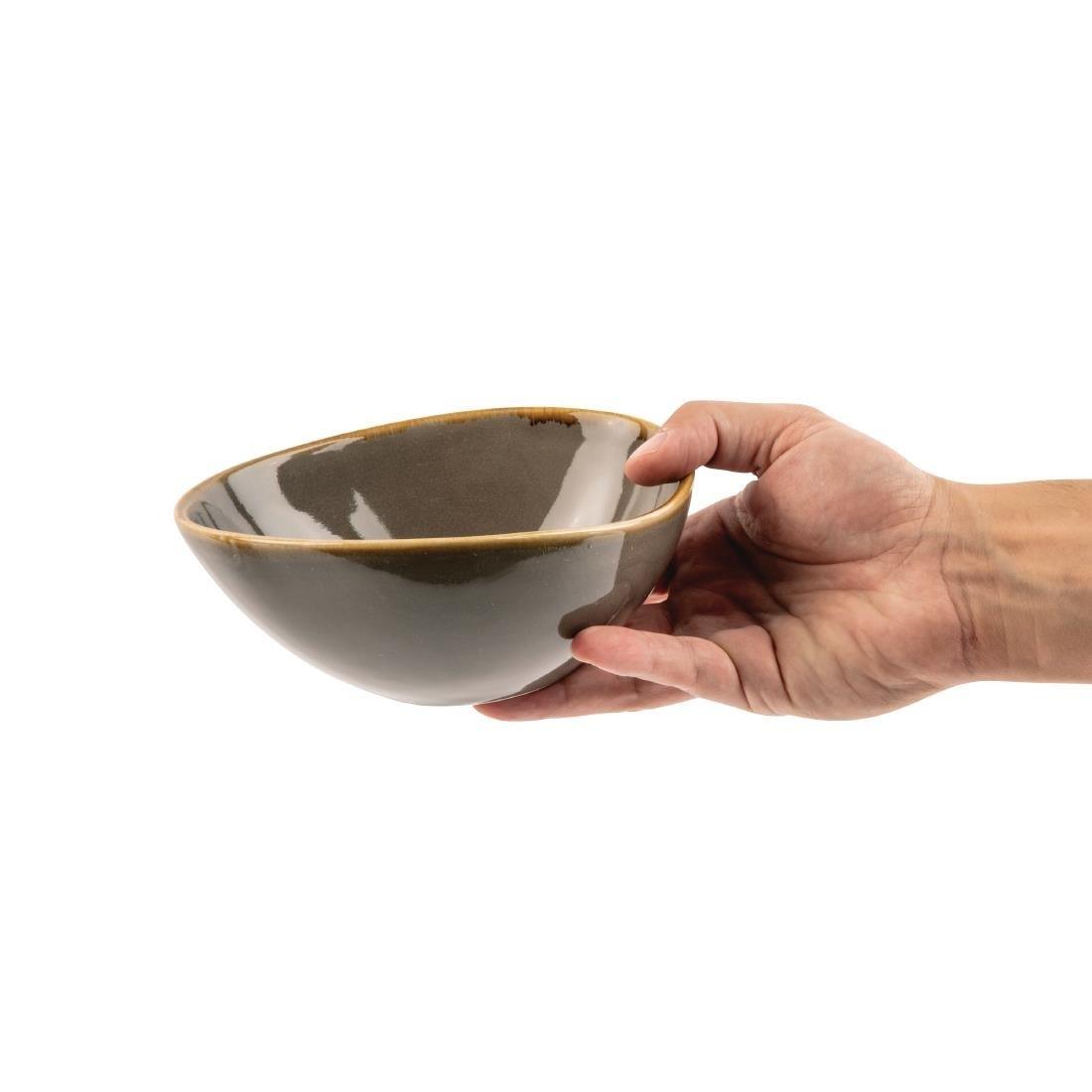 Bols Olympia Kiln gris 165mm - FRANCE CHR