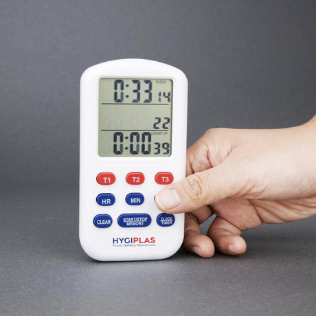 Minuteur triple Hygiplas - FRANCE CHR