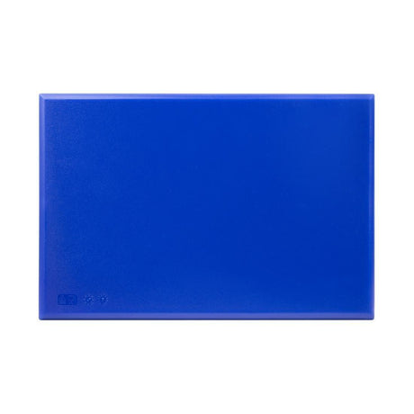 Planche à découper épaisse haute densité Hygiplas bleue - FRANCE CHR