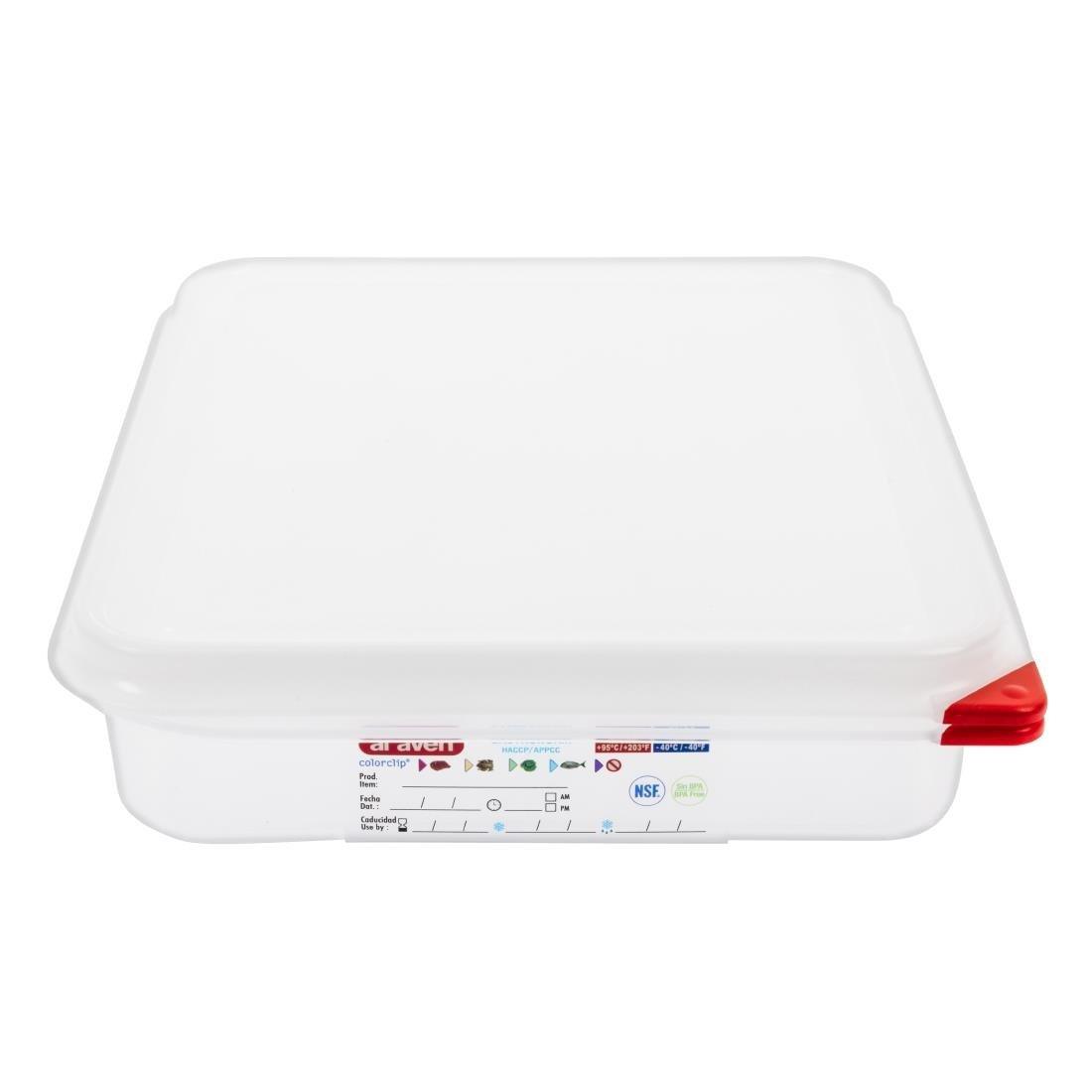 Boîte alimentaire GN1/2 Araven 4L (Lot de 4) - FRANCE CHR