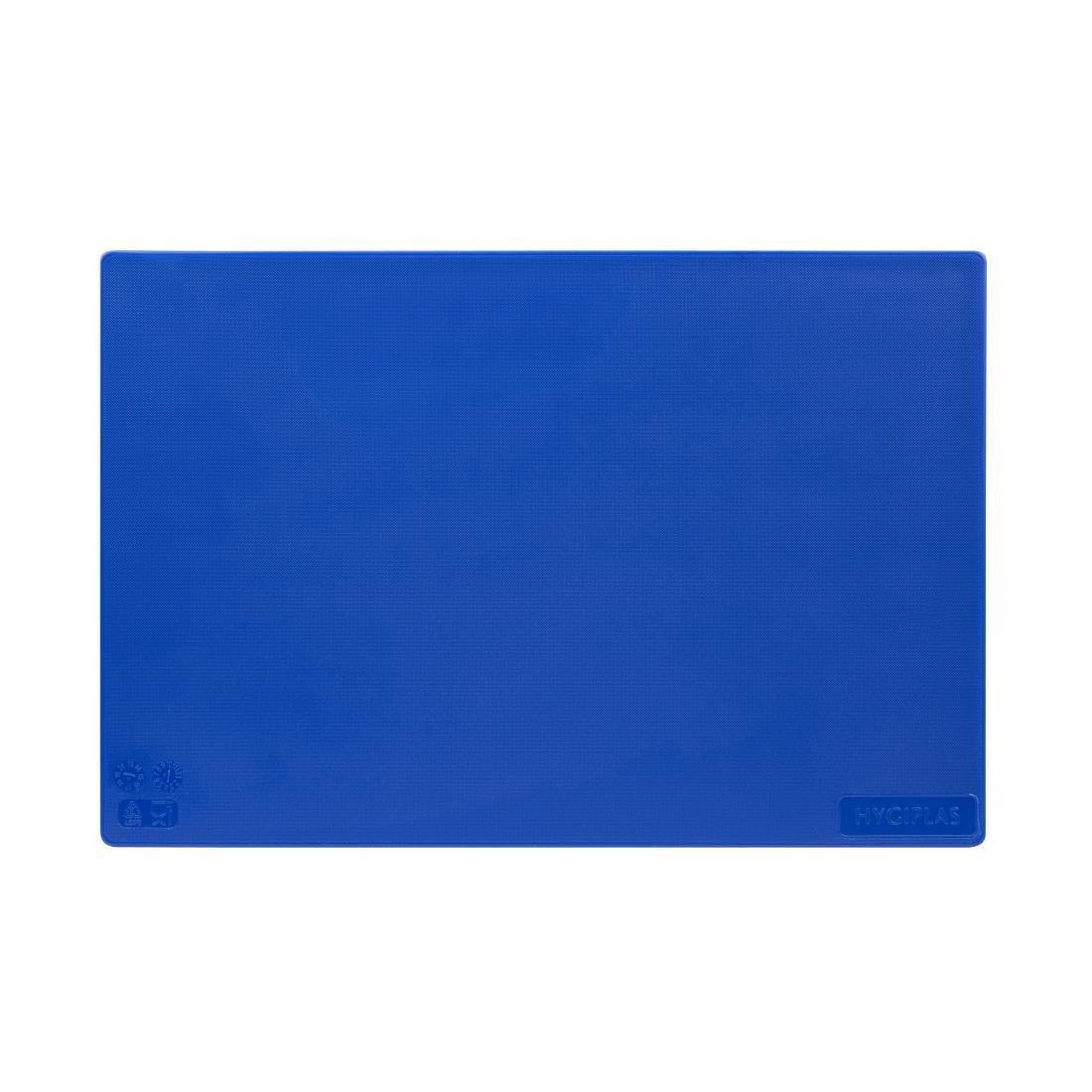 Planche à découper standard basse densité Hygiplas bleue - FRANCE CHR