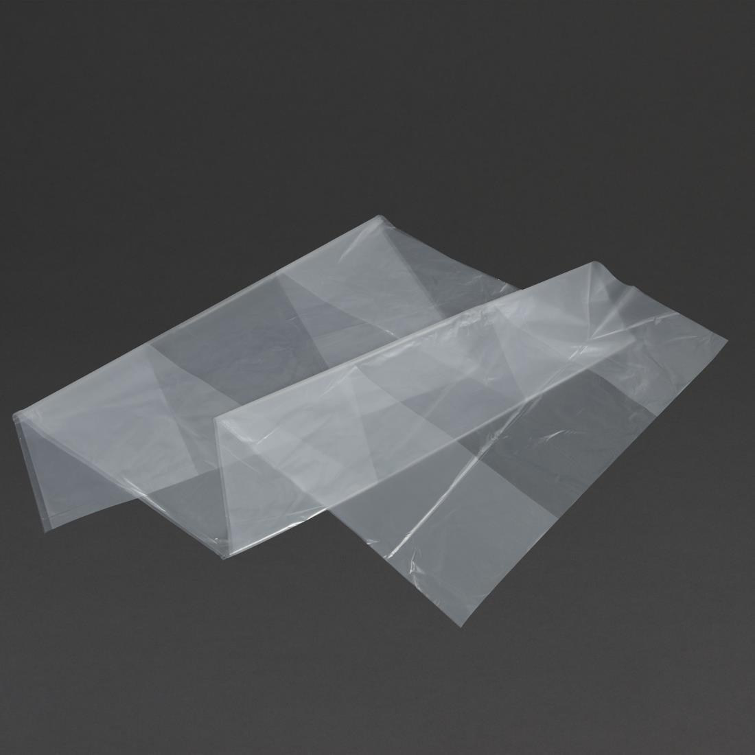 Sacs poubelle recyclés transparents Jantex utilisation moyenne 12kg 90L (lot de 200) - FRANCE CHR