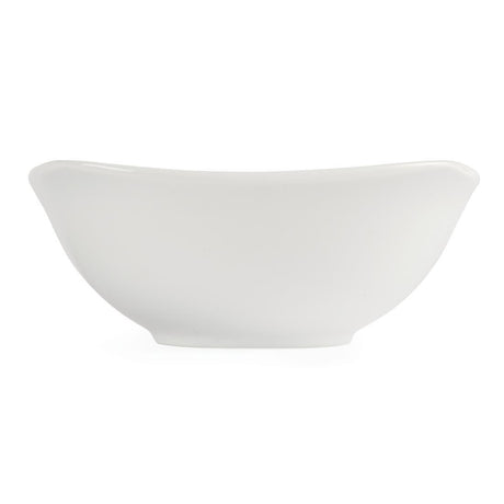 Bols carrés arrondis Olympia Whiteware 180 mm (lot de 12) - FRANCE CHR