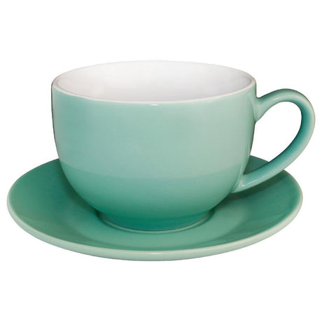Tasses à cappuccino Olympia Café vertes 340 ml (lot de 12) - FRANCE CHR