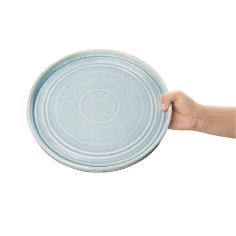 Assiette plate bleu cristallin Olympia Cavolo 270mm (lot de 4) - FRANCE CHR