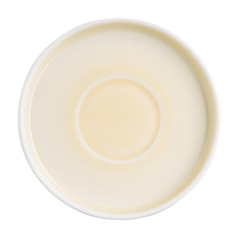 Soucoupes Olympia Fondant jaunes 152mm (lot de 6) - FRANCE CHR