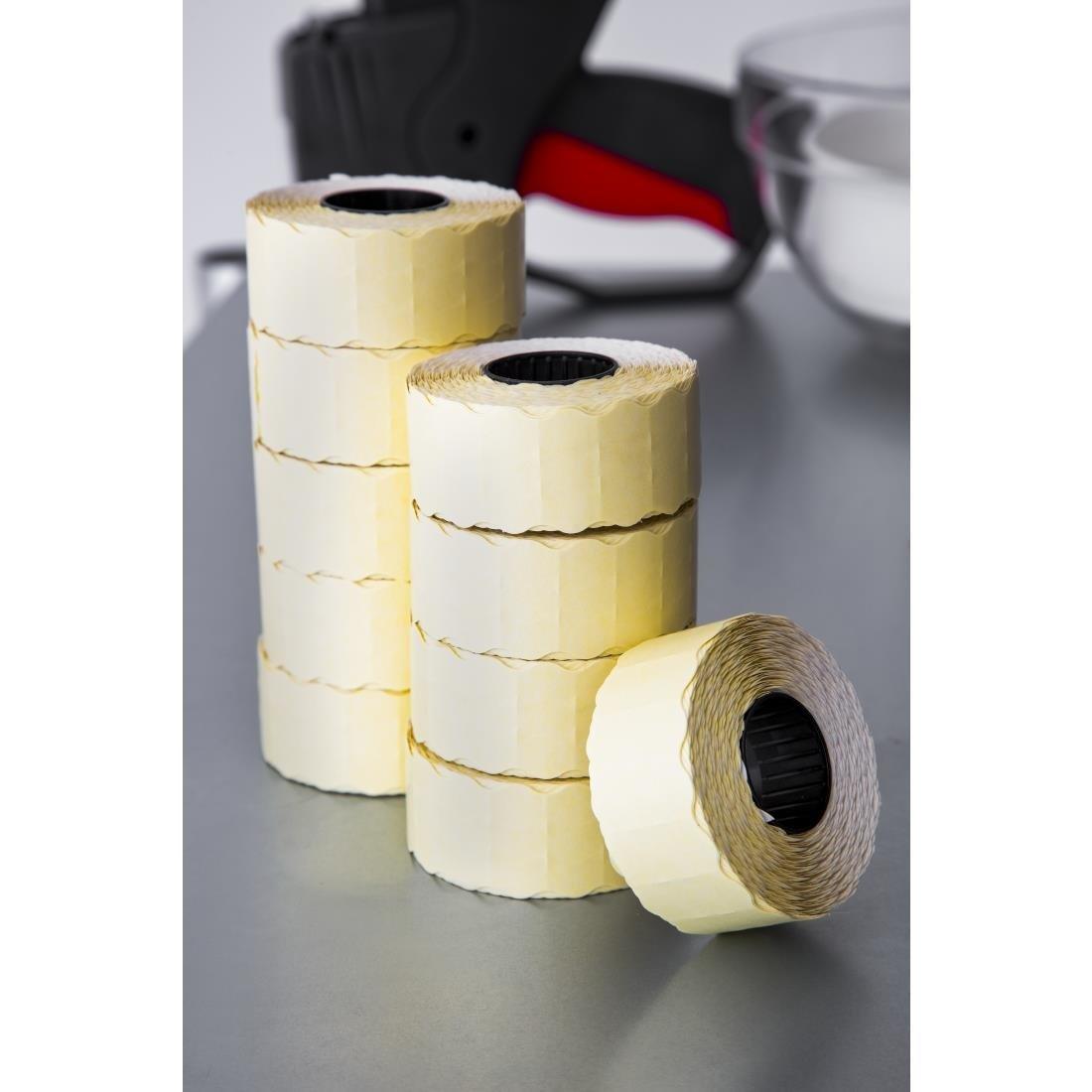 Etiquettes unies pour étiqueteuse (Lot de 15000) - FRANCE CHR