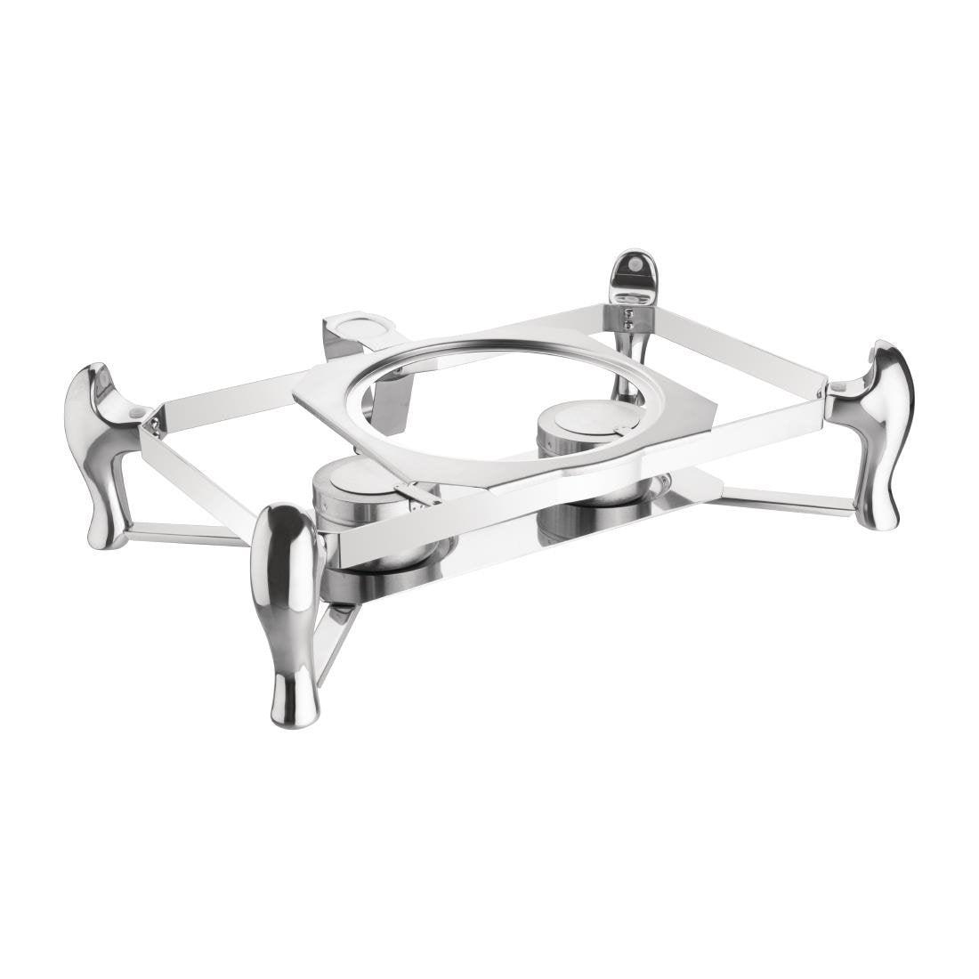 Support pour chafing dish induction avec couvercle en verre GN 1/1 Olympia - FRANCE CHR