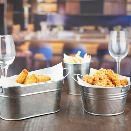 Mini bassine ronde en acier Olympia 150mm - FRANCE CHR