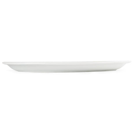 Assiettes ovales blanches Olympia 295mm (lot de 6) - FRANCE CHR