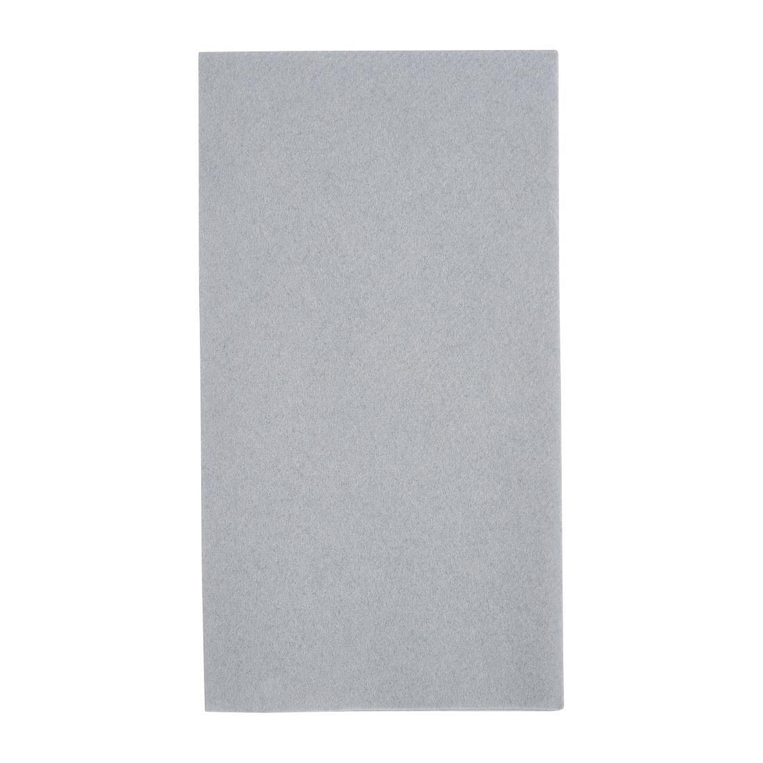 Serviettes de table Airlaid pliage en 8 Fiesta Recyclable Premium Tablin grises 40x40cm (lot de 500) - FRANCE CHR