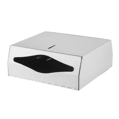 Distributeur d essuie-mains en acier inoxydable Jantex - FRANCE CHR