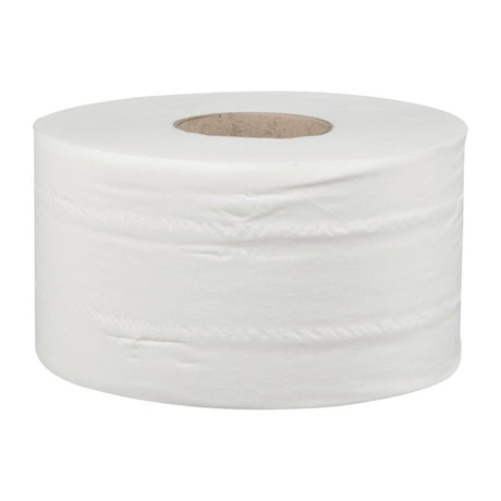 Rouleaux de papier toilette 2 plis mini Jumbo Jantex 150m (lot de 12) - FRANCE CHR