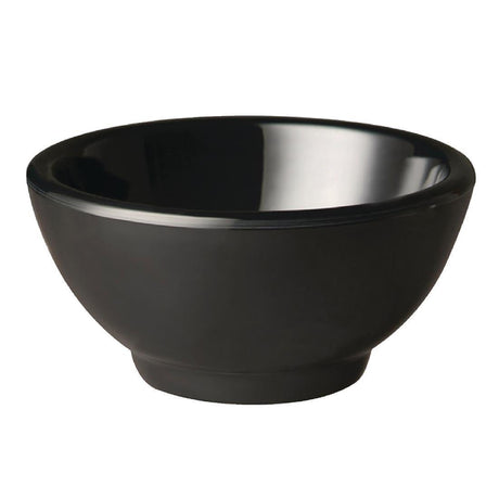 Bol rond en mélamine APS Pure noir 130mm - FRANCE CHR
