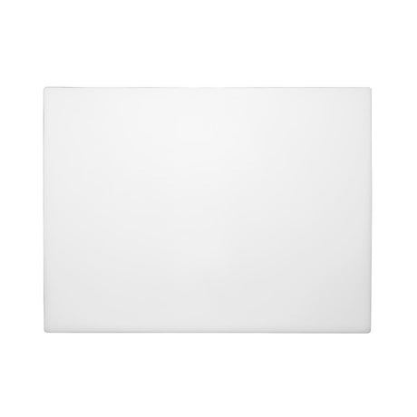 Grande planche à découper basse densité Hygiplas blanche - FRANCE CHR