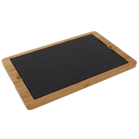 Plat en ardoise Olympia pour plateau CM061 280x180mm (Lot de 2) - FRANCE CHR