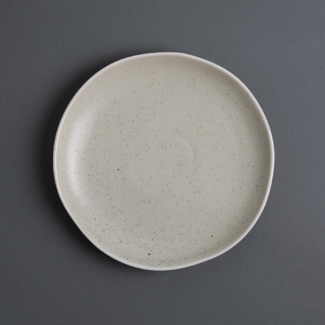 Assiettes plates sable Chia Olympia 20,5 cm (x6) - FRANCE CHR