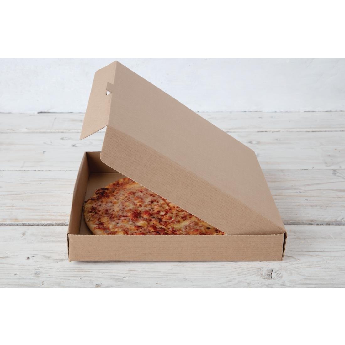 Cartons à pizza kraft Fiesta Compostable 30cm (Lot de 100) - FRANCE CHR