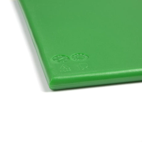 Grande planche à découper haute densité Hygiplas verte - FRANCE CHR