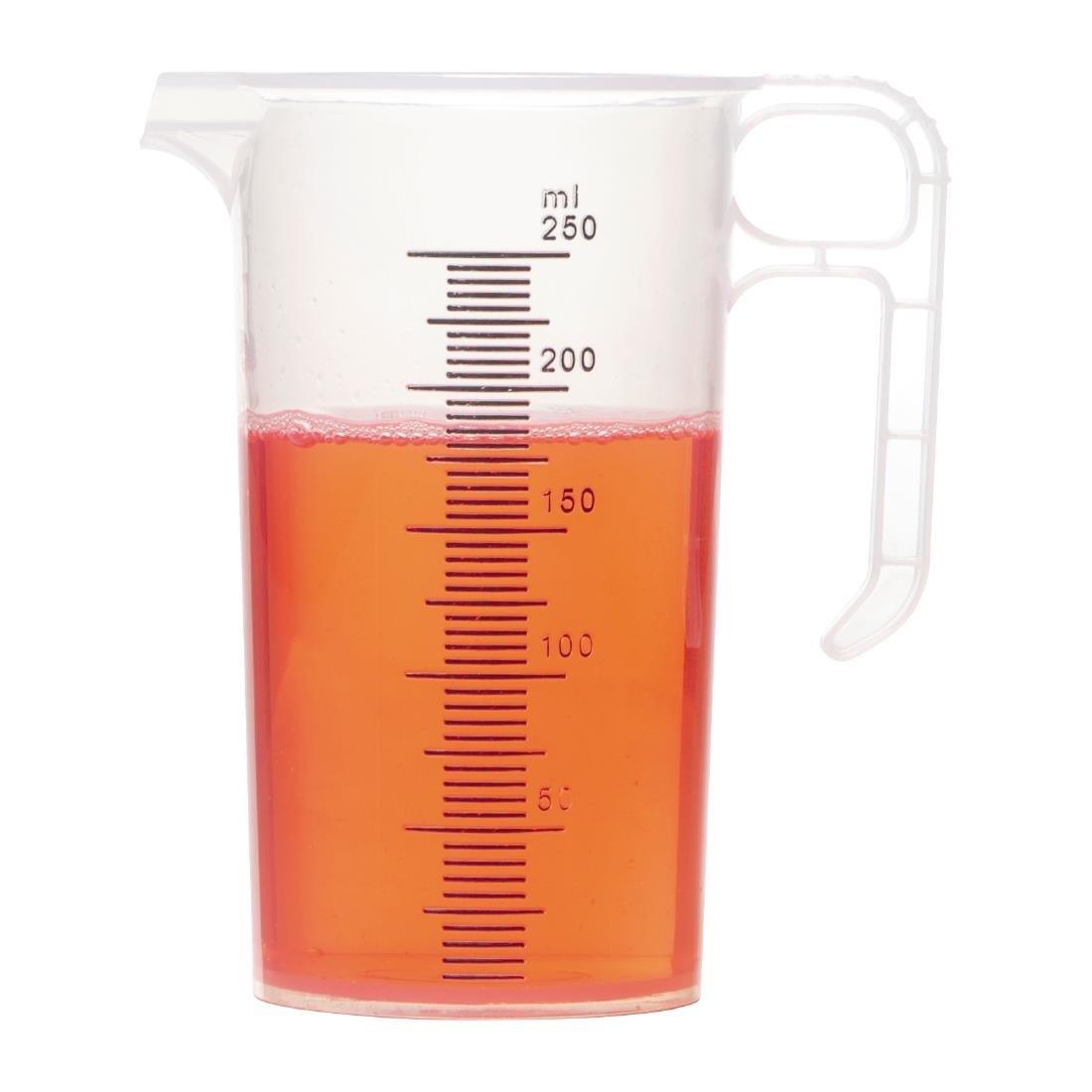 Ensemble de pichets gradués en polypropylène Pro-Measures 250 ml, 500 ml et 1 L - FRANCE CHR