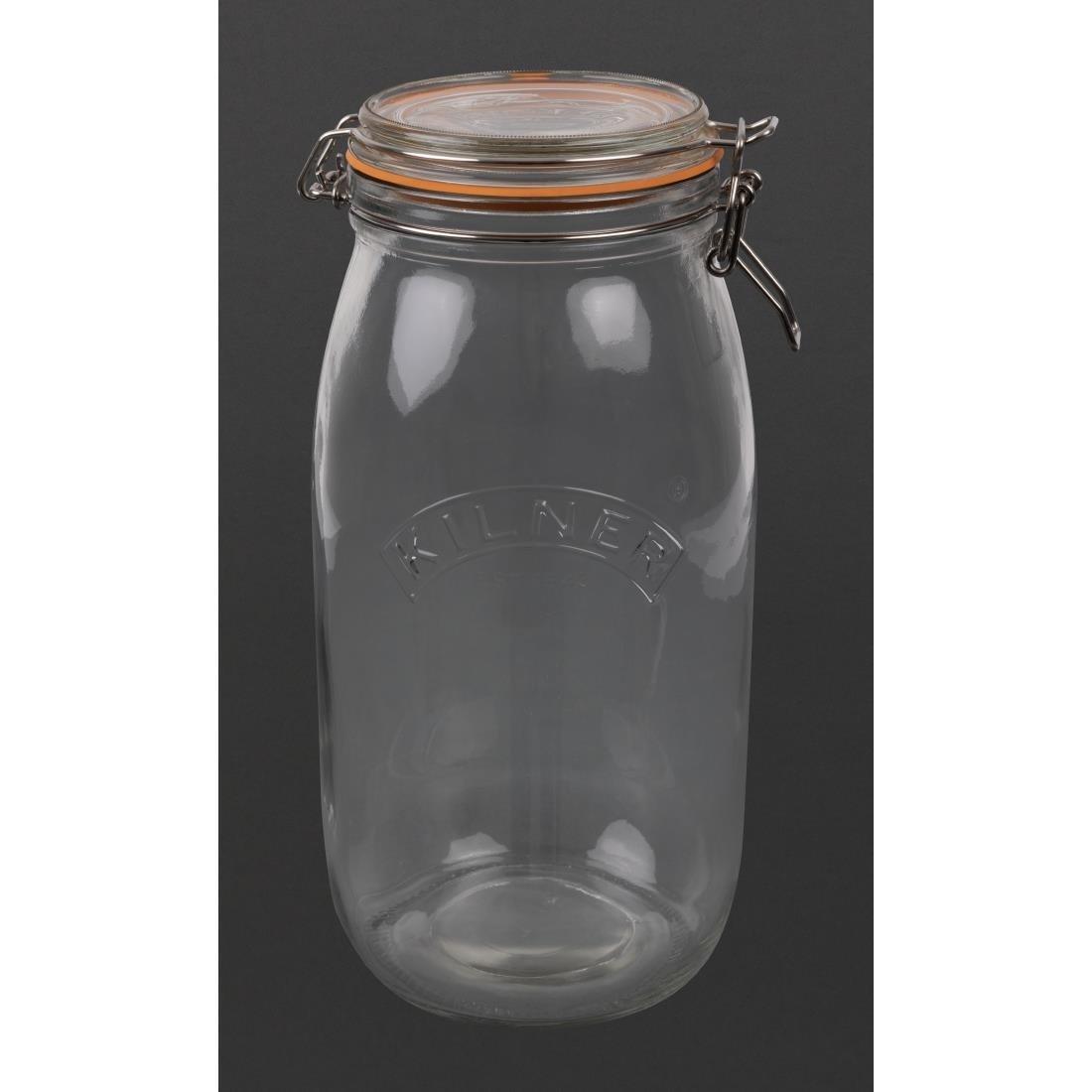 Bocal à conserves avec clip Kilner 3L - FRANCE CHR