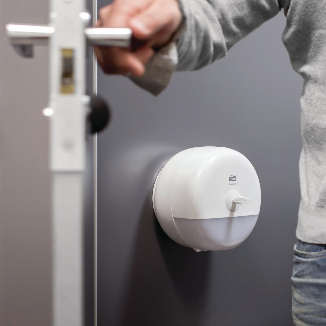 Distributeur de papier toilette Tork Smart One Mini blanc - FRANCE CHR