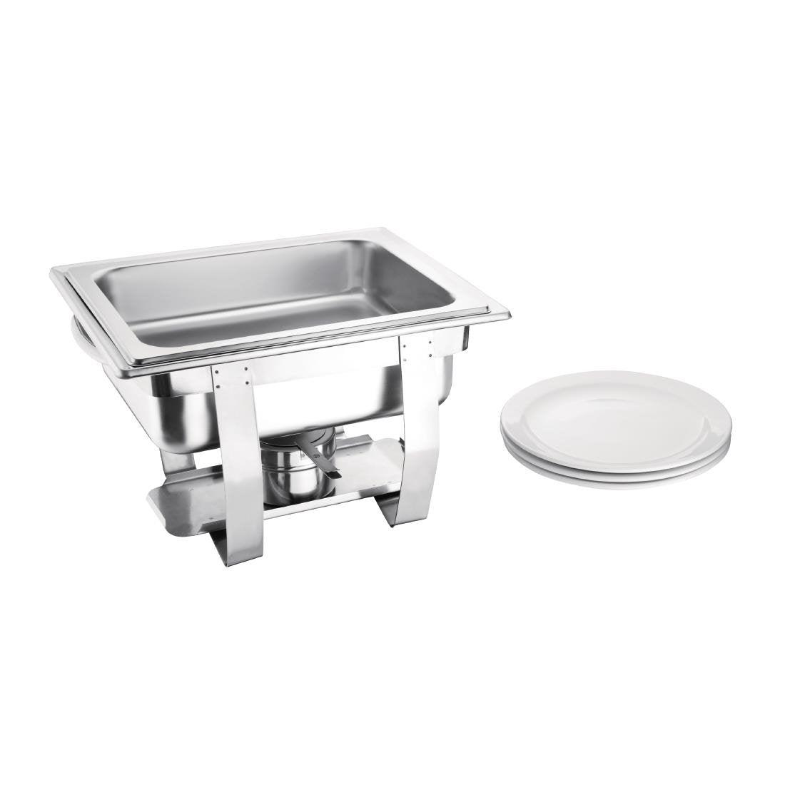 Chafing Dish Milan Olympia GN 1/2 inox - 3,7 L - FRANCE CHR