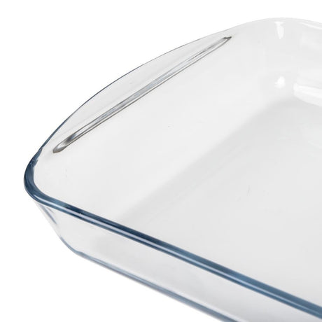 Plat à four rectangulaire en verre Pyrex 35 x 23 cm - FRANCE CHR