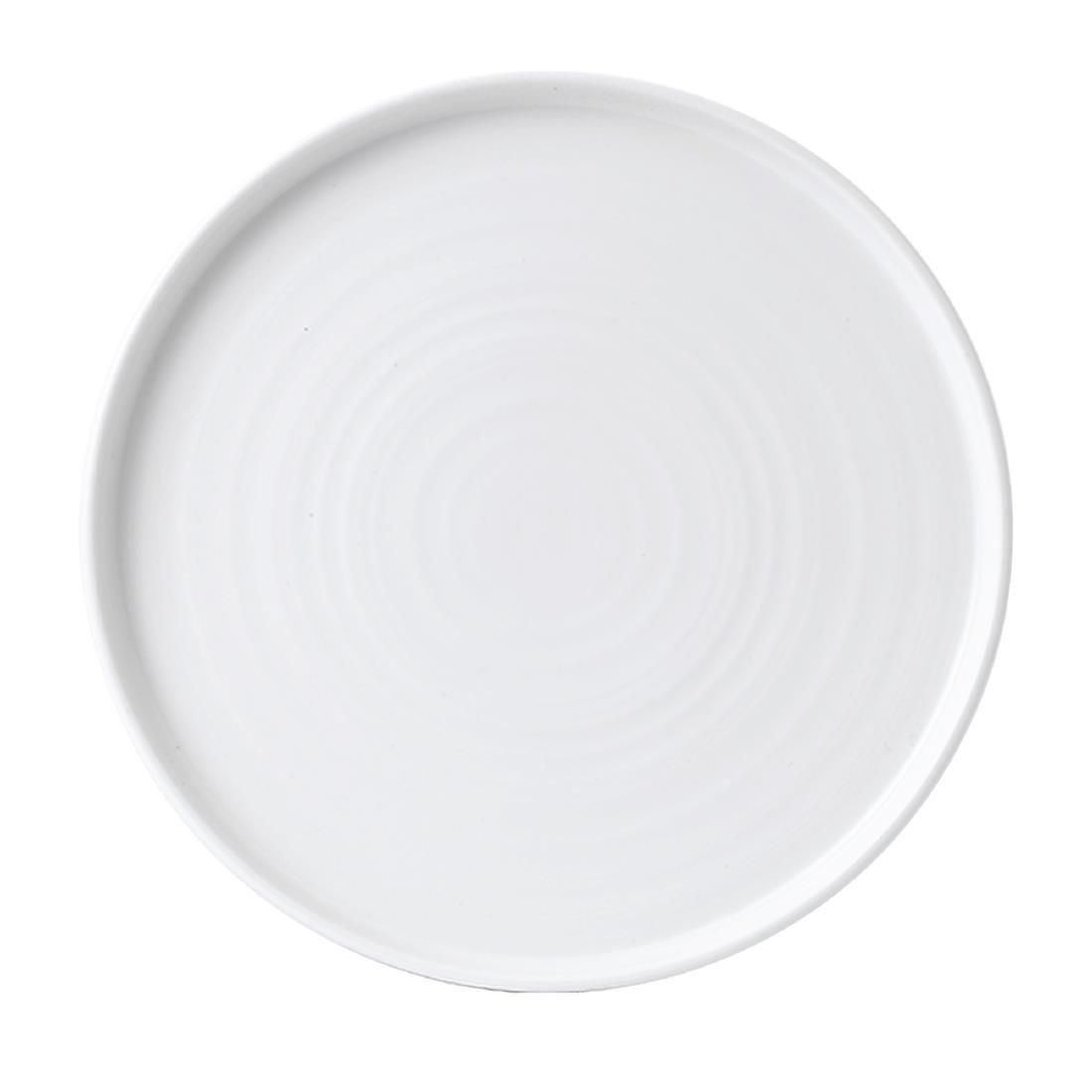 Assiettes avec rebord Churchill Chefs blanches 210mm (lot de 6) - FRANCE CHR