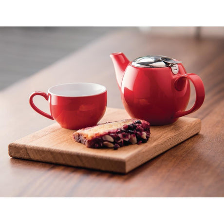 Tasse à café Olympia rouge 228ml (Lot de 12) - FRANCE CHR