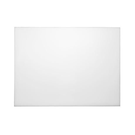 Grande planche à découper haute densité Hygiplas blanche - FRANCE CHR