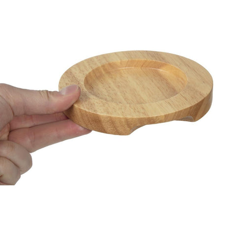 Support en bois clair pour mini cocotte Y259 et mini poêle GJ553 Olympia - FRANCE CHR