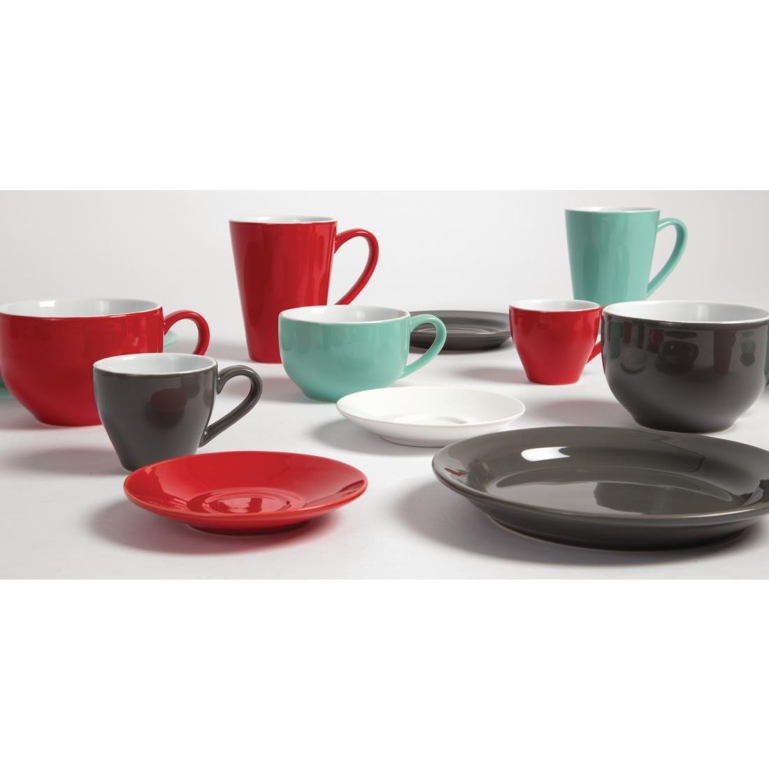 Tasse à café Olympia rouge 228ml (Lot de 12) - FRANCE CHR