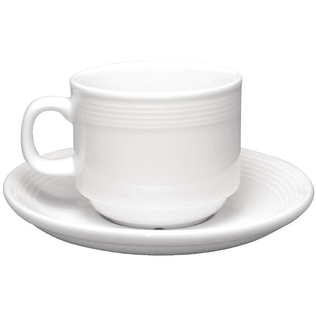 Tasse à thé empilable Linear 20cl Olympia (Lot de 12) - FRANCE CHR