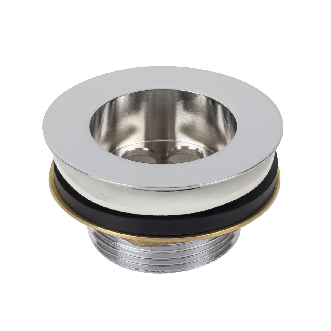 Bonde 70mm et tube de surverse avec filtre pour plonge de 250mm - FRANCE CHR