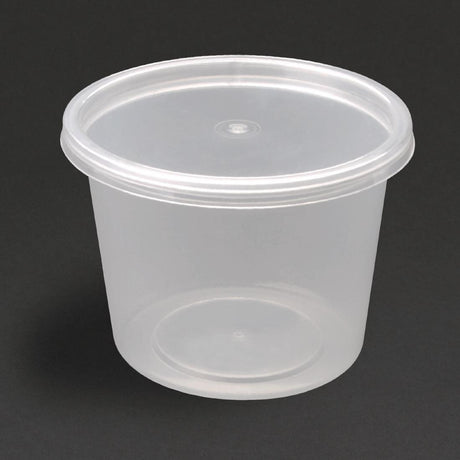 Pots à sauce micro-ondables en plastique Fiesta Recyclable 150ml (lot de 100) - FRANCE CHR