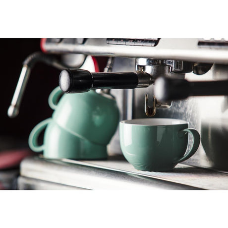 Tasse à café Olympia verte 228ml (Lot de 12) - FRANCE CHR