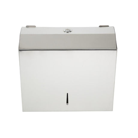Distributeur d essuie-mains en acier inoxydable Jantex - FRANCE CHR