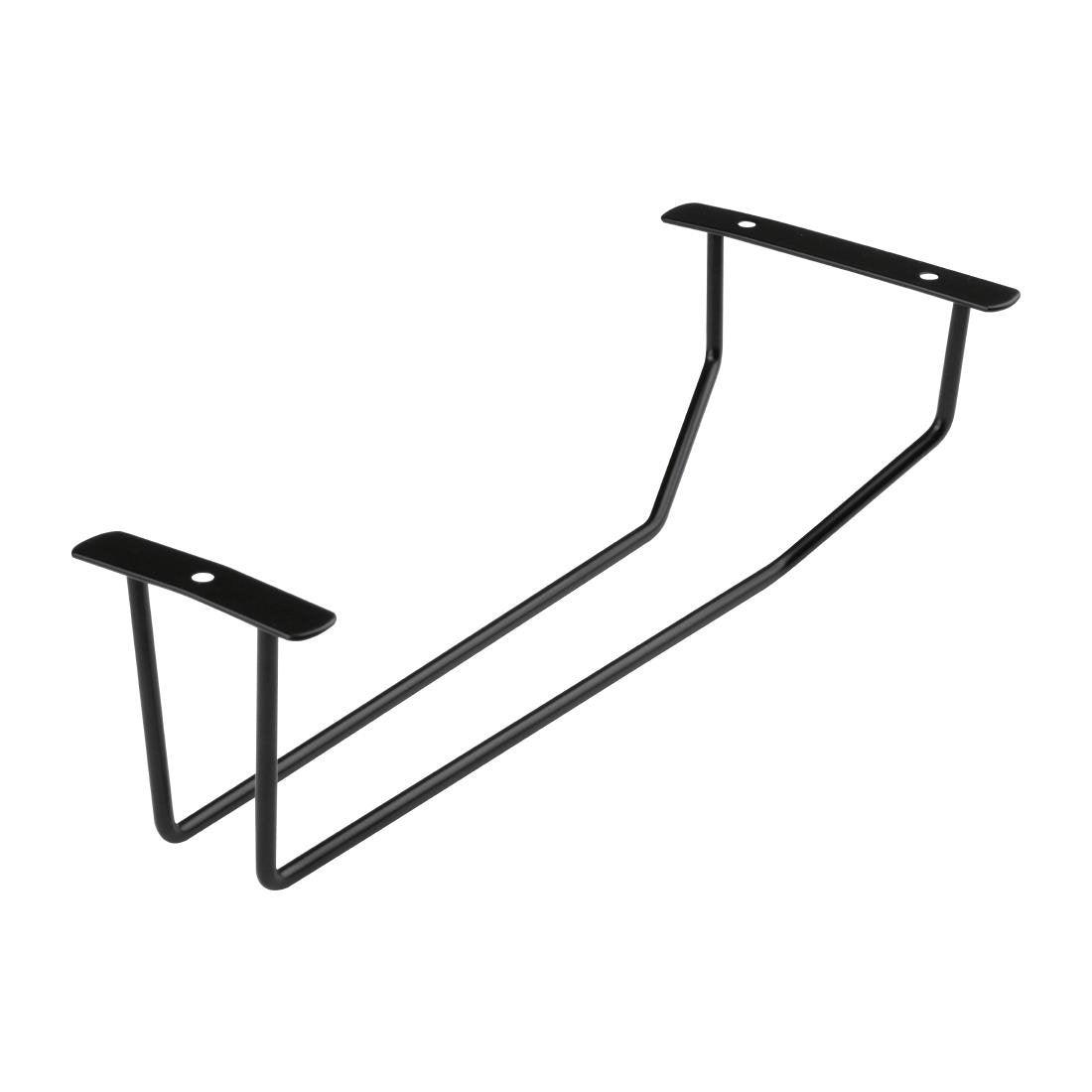 Support de verres à pied noir Olympia 255 mm - FRANCE CHR