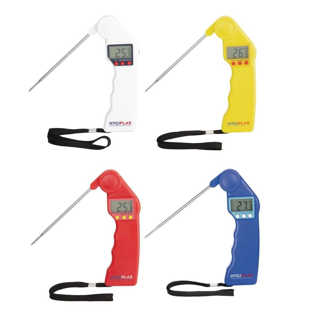 Thermomètre à code couleur Hygiplas Easytemp bleu - FRANCE CHR