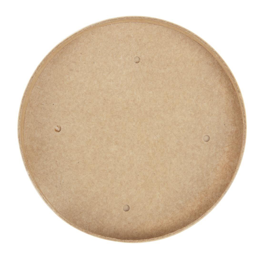 Couvercles pour bols à soupe kraft micro-ondables recyclables Colpac 225ml et 350ml (lot de 500) - FRANCE CHR