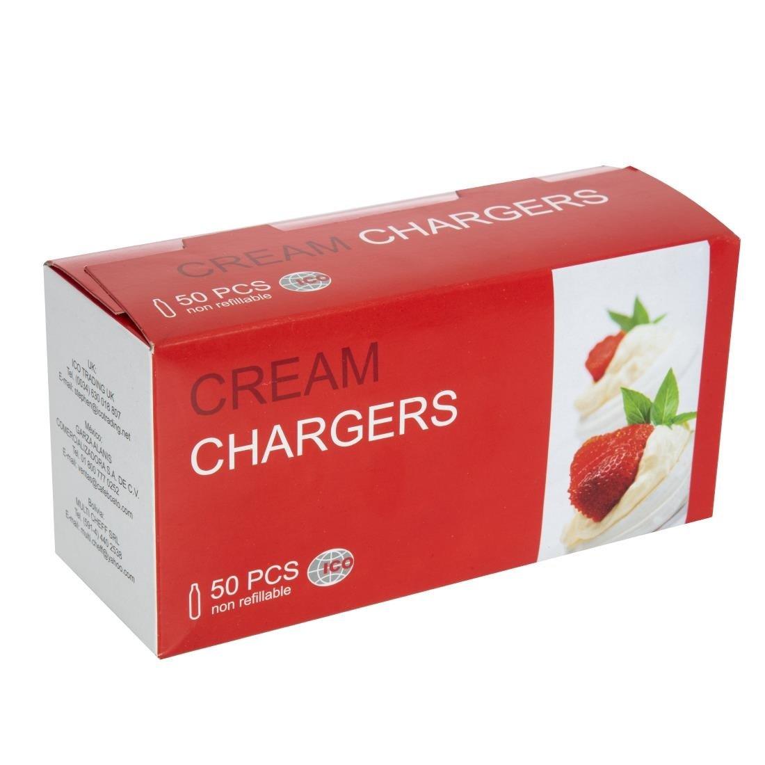 Cartouches siphon à chantilly Vogue (Lot de 50) - FRANCE CHR