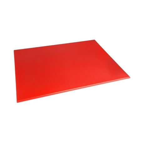 Grande planche à découper haute densité Hygiplas rouge - FRANCE CHR