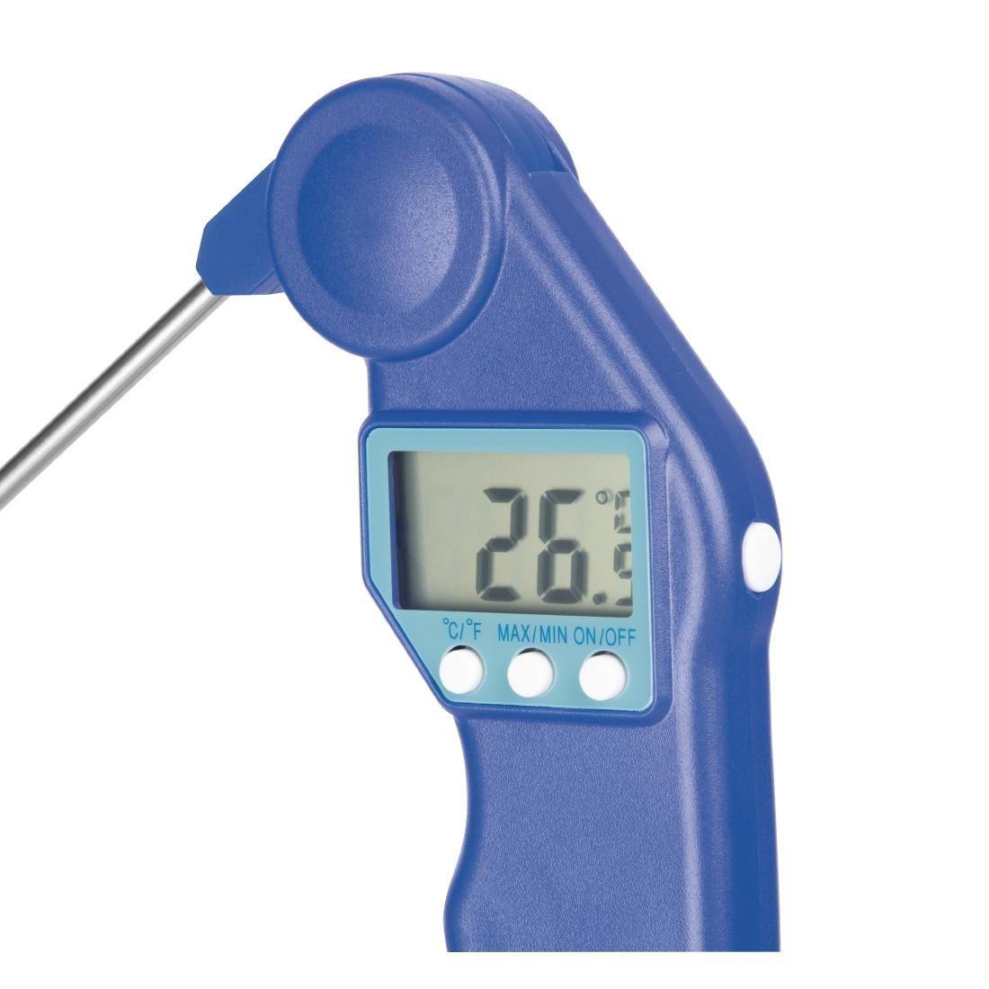Thermomètre à code couleur Hygiplas Easytemp bleu - FRANCE CHR