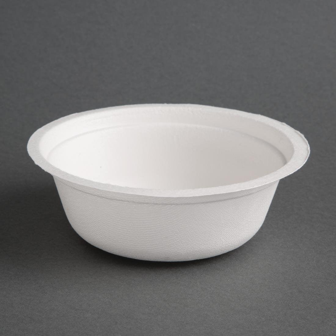 Bols ronds compostables en bagasse Fiesta Compostable 350ml (lot de 50) - FRANCE CHR
