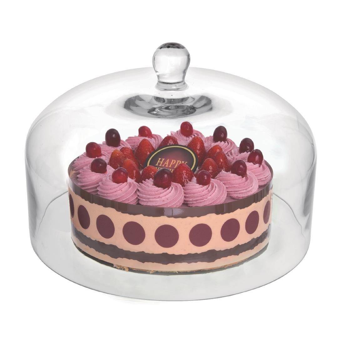 Cloche à gâteau en verre Olympia - FRANCE CHR